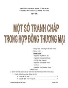 Tranh chấp trong hợp đồng thương mại bài học kinh nghiệm chung cho các doanh nghiệp việt nam khi tham gia thương mại quốc tế