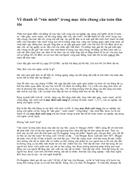 Về thành tố văn minh trong mục tiêu chung của toàn dân tộc