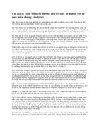 Cái gọi là tấm biển chỉ đường của trí tuệ đi ngược với tư duy biện chứng của lý trí