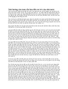 Ảnh hưởng của toàn cầu hóa đến vai trò của nhà nước