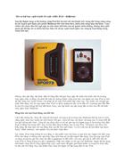 Tìm ra bài học cạnh tranh từ cuộc chiến iPod Walkman