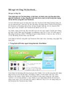 Bất ngờ với Zing Me facebook
