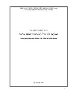 Hệ thống thông tin di động