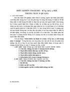 Điều khiển tham số KVp mA s SID trong máy X quang