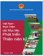 VN thực hiện các mục tiêu phát triển thiên niên kỷ