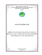 Nghiên cứu sugarcane yellow leaf virus gây bệnh vàng gân lá trên mía yls bằng kính hiển vi huỳnh quang và kỹ thuật rt pcr