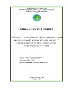 Phân lập tuyển chọn các giống vi sinh vật sinh protease và gây hương mắm đặc trưng và ứng dụng vào sản xuất nước mắm chay từ nấm 87 trang