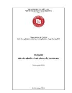 Mối liên hệ giữa Tỷ giá hối đoái và cán cân thương mại tạii Việt Nam ĐH Ngoại thương 2010