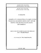 Nghiên cứu ảnh hưởng của hiện tượng tham gia mà không đóng góp lên hệ thống chia sẻ file ngang hàng bittorrent