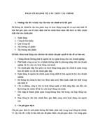 Phân tích kinh tế cấu trúc tài chính