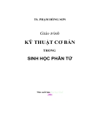Kỹ thuật cơ bản trong sinh học phân tử