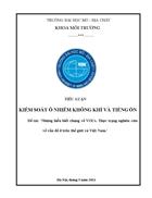 Những hiểu biết về VOCs Mai Duy Khánh