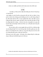 Nâng cao hiệu quả sản xuất hàng hóa của Việt Nam