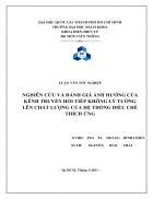 Nghiên Cứu Đánh Giá Ảnh Hưởng Của Kênh Truyền Hồi Tiếp Không Lý Tưởng Lên Chất Lượng Của Hệ Thống Điều Chế Thích Ứng