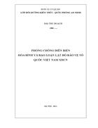 Phòng chống diễn biến hòa bình và bạo loạn lật đổ bảo vệ tổ quốc việt nam xhcn