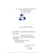 Mô phỏng thi công hệ thống pin mặt trời nuôi tải DC