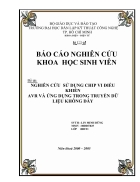 Nghiên cứu sử dụng chip vi điều khiển AVR và ứng dụng trong truyền dữ liệu không dây