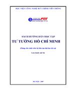 Tư tưởng Hồ Chí Minh