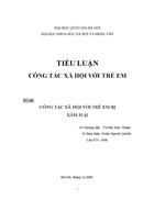 Công tác xã hội với trẻ em bị xâm hại