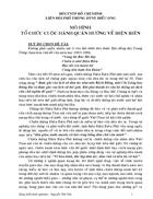 Mô hình tổ chức cuộc hành quân hướng về điện biên