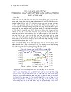 Tình hình nhập siêu ở việt nam những tháng đầu năm 2008