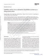 Polysaccharides and applications