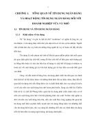 Giải pháp để mở rộng và nâng cao hiệu qủa tín dụng đối với doanh nghiệp vừa và nhỏ tại ngân hàng tmcp quốc tế cn tp hcm