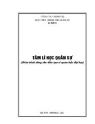 Tâm lý học quân sự 2005