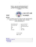 Tăng cường quản lý nhà nước nhằm đảm bảo an toàn vệ sinh thực phẩm sản phẩm rau