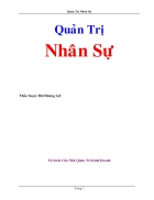 Quản trị nhân sự