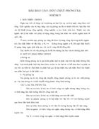 Độc chất phóng xạ