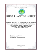 Đánh giá hiệu quả xử lý của chế phẩm sanjiban microactive trong xử lý nước rỉ rác dựa trên mô hình aerotank hoạt động gián đoạn từng mẻ sequencing batch reactor sbr