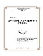Suy thoái và ô nhiễm đất ở ĐBSCL