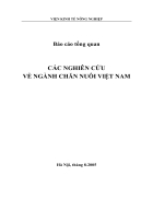 Các nghiên cứu về ngành chăn nuôi việt nam