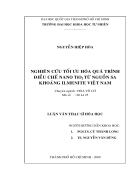 Nghiên cứu tối ưu hóa quá trình điều chế nano tio2 từ nguồn sa khoáng ilmennite việt nam