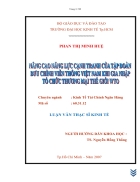 Nâng cao năng lực cạnh tranh của Tập đoàn Bưu Chính Viễn Thông Việt Nam VNPT khi gia nhập WTO