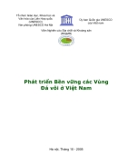 Phat trien Ben vung cac Vung Da voi o Viet Nam