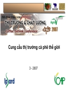 Cung cầuthị trường cà phê thế giới