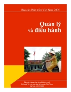 Báo cáo và phát triển Việt Nam 2005 Quản lý và điều hành