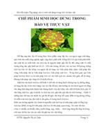 Che pham sinh hoc dung trong bao ve thuc vat