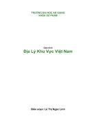 Địa Lý Tự Nhiên Việt Nam