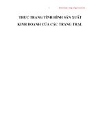 Nghien cuu thuc trang tinh hinh san xuat kinh doanh cua cac trang trai