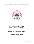 Đề thi icho39 lí thuyêt