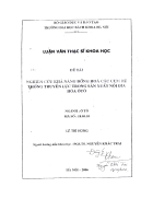 Nghiên cứu khả năng đồng hóa các cụm thống truyền lực trong sản xuất nội địa hóa ô tô