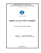 Một số biện pháp nhằm nâng cao năng lực cạnh tranh tại công ty TNHH MTV thương mại dịch vụ xuất nhập khẩu Hải Phòng