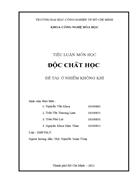 Ônhiễm không khí