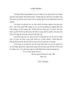 Nghiên cứu ảnh hưởng của nước thải sinh hoạt tớii chất lượng nước sông Tô lịch và đề xuất biện pháp xử lý