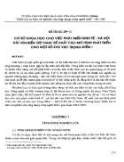 Cơ sở khoa học cho việc phát triển kinh tế xã hội dải ven biển Việt Nam đề xuất các mô hình phát triển cho 1 số khu vực trọng điểm