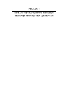 Đánh giá tài nguyên nguồn nước mặt lưu vực sông sài gòn