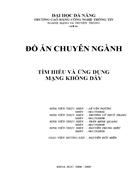 Tìm hiểu và ứng dụng mạng không dây